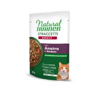 Natural Trainer Straccetti Adult in salsa 22 x 85 g - Anatra