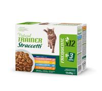 NATURAL TRAINER CAT ADULT STRACCETTI MULTIPACK (12 x 85 GR.)