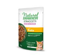 Natural Trainer Kitten & Young Straccetti in salsa 28 x 70 g - Pollo