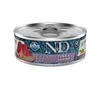 N&D CAT NATURAL TUNA&SHRIMP70G