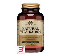 Natural vita d3 1000 Solgar 100 perle softgels