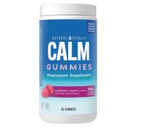 Natural Vitality Calm Gummies Magnesio, Lampone e Limone, 60 Gummies