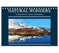 Natural Wonders, Fascinating Places in The World (Desk Calendar 2026 DIN A5 landscape), CALVENDO 12 Month DeskCalendar: Get inspiration from my travel and adventure around the world.