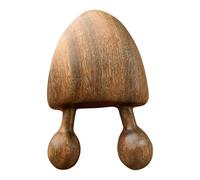 Natural Wooden Scraping Tool, Wooden Massage Tools, Facial and Body Relaxation, Health Care Product, Stress Relief & Headache Aid, Ideal for Spa, Home, Use, 2.56x1.87 Inches