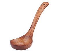 Natural Wooden Soup Ladle, Porridge Spoon