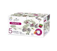 NATURAL WOOL DISTRIBUTION HAPPY PANTS 5 JUNIOR BOX 2 CONFEZIONI DA 40 PEZZI