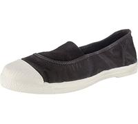 NATURAL WORLD - 103E - SCARPA IN TESSUTO CON GOMMA SULLA PUNTA 40/BLACK