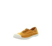Natural World Eco - 102E - Natural World Women's Trainers - Organic Cotton - 100% EcoFriendly - Leather Brown Color