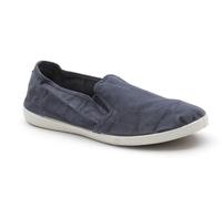 Natural World Eco - 315E Men's Trainers - Organic Cotton Canvas Shoes - 100% EcoFriendly - Dark Blue Color