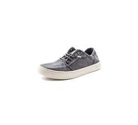 Natural World Eco - 6602E Men's Trainers - Organic Cotton Canvas Shoes - 100% EcoFriendly - Black Color