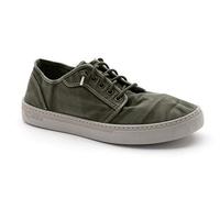 Natural World Eco - 6602E - Natural World Men's Trainers - Organic Cotton Canvas Shoes - 100% EcoFriendly - Green Color