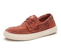 Natural World Eco 6603 E Old Quercia | Scarpe da Barca per Uomo | Mocassino Boat Uomo | Slipper Casual in Cotone & Gomma Naturale | Loafers Estivi Stringati| Slip On Basse con Lacci | Made in Spain