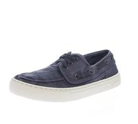 Natural World Eco 6603 E Old Quercia | Scarpe da Barca per Uomo | Mocassino Boat Uomo | Slipper Casual in Cotone & Gomma Naturale | Loafers Estivi Stringati| Slip On Basse con Lacci | Made in Spain