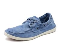 Natural World Eco, Scarpe 303E, da uomo, 100% Ecologiche, estive Blu Size: 45 EU