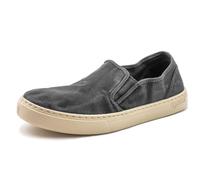 Natural World Eco Scarpe - 6601E Old Gazelle - Sneakers Uomo (Nero, Sistema Taglie Calzature EU, Adulto, Uomo, Numero, Media, 43)