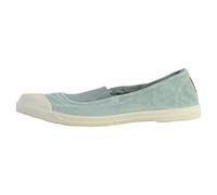 Natural World Eco - Scarpe Donna in Cotone Biologico e Gomma - Color Aqua - 103E, Acqua, 37 EU