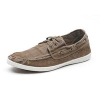 Natural World - Scarpe da barca Ref_natural43076-623, colore: Grigio, marrone, 40 EU