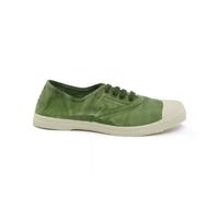 NATURAL WORLD scarpe vegane Donna lacci elastico slip on Cotone Bio plantare estraibile eco - Colore: Verde, Taglia: 38