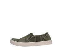 Natural World - Slip on da Uomo Kaki in 6601E-622