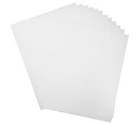 NATURALABEL 12 fogli di carta solubile in acqua, 21,6 x 27,9 cm, stampabili e scrivibili, per memoriali, preghiere, diari, spionaggio e messaggi segreti