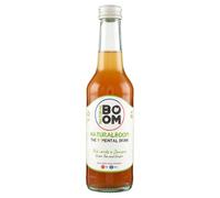 NATURALBOOM IN VETRO - Il primo Mental Drink - THÈ VERDE E ZENZERO | 12 bottiglie | Bottiglie da 275ml