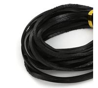 Naturale 100% del Cuoio Genuino Larghezza 3/6/10mm di Spessore 2mm Piatti Bordare Cords Corda String Risultati dei Monili Fai da Te Forniture Fai da Te Convenient And Attractive