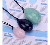 Naturale Ametista Giada Uovo Pietra di Cristallo Yoni Uovo for Le Donne Kegel Ginnico Stringere Le Palle di Massaggio Muscolare, Tipo 5 Collezioni di casa (Color : Type 6)