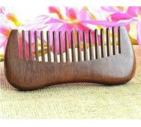 Naturale Cinese Rosso Sandalo Legno Pettine Pettine Capelli Spazzola Massaggio Ricci
