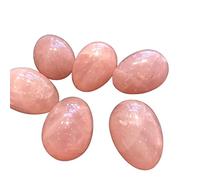 Naturale di Cristallo Ruvido 1 PZ Cristallo Rosa Bellezza Uovo di Massaggio Uovo Idratante Polvere di Cristallo Massaggiatore Facciale Sollevamento Del Viso Massaggiatore di Giada Collezioni di casa