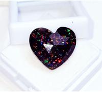 Naturale Doppietto Multicolore Flash Fuoco Opale 8.50 KT Certificato Loose Gemma