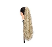 Naturale Extension for capelli lunghi ondulati con artiglio e coda di cavallo, ricci e ondulati, con clip, sintetici e ricci for donne Aspetto perfetto(16H613)