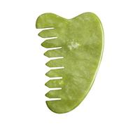 Naturale Giada Pietra Gua Sha Massaggio Pettine Gouache Raschietto for La Testa Del Corpo Meridiano Raschiando Consiglio di Agopuntura Cura di Bellezza 1Pcs (Color : 2)