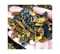 Naturale Giallo Occhio di Tigre Cristallo Ghiaia Campione Reiki Acquario Decorare Con Gusto Occhio di Tigre Tumbled Pietre Alla Rinfusa ZoCzkgzd (Size : 200g)