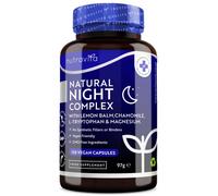 Naturale Integratore per il Sonno con Melissa, Camomilla, Magnesio, e Vitamina B12 - Utili Per Dormire - 120 Capsule Vegane - Scorta per 4 Mesi - Nutravita