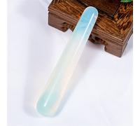 Naturale Rosa Quarzo Rosa Cristallo Massaggio Bastone Massaggio Bacchette Pietra Collezioni di casa (Color : Opal)