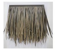 Naturale Simulazione Chech Tile Tetto Capelli Erba Gazebo Promenade Erba Artificiale Decorativo Ignifugo E Anti-Aging Fake Thatch Man-Made Thatch-0.5X0.5m (1.64X1.64ft)(Yellow2,10pcs)