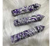 Naturale Viola Zebra Pietra Guglia di Cristallo Quarzo Obelisco Bacchetta di Pietra Decorazione della Stanza Casa Gemma Regalo Acquario 8-12 cm for Decorazione, Generatore di Pietra ZoCzkgzd ( Size :