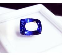 Naturale Zaffiro Blu 8.90 + KT Certificato Cuscino Forma Loose Gemma