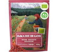 NaturaleBio Bacche di Goji Bio Essiccate come Snack