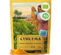 NaturaleBio Curcuma Bio in Polvere da Radice Macinata