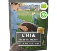 NaturaleBio Semi di Chia Bio ricchi di Fibre e Omega-3