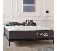 Naturalex | Exclusive | Materasso King Size 180x200 cm | Gamma Hotel Extra Comfort | Gran Spessore 30 cm | Sostegno Migliorato Memory e Lattice con Adattamento Progressivo | Altamente Ventilato