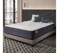 Naturalex - Materasso a Molle Matrimoniale 180x200 cm - Altezza 30 cm - Perfectsleep - Molle Insacchettate & Memory, Blue Latex, Ergonomico, Anallergico, Semirigido - 7 Zone Differenziate, Oeko-Tex