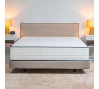 Naturalex - Materasso Matrimoniale Memory 160x200 cm - Deluxe - Spessore 32 cm - Anallergico e Antiacaro - Alleviamento Punti di Pressione 7 Zone - Lattice Blue