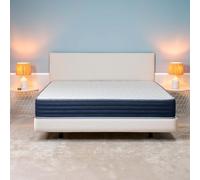Naturalex - Materasso Matrimoniale Molle Insacchettate 160x200 cm - Aerolatex - Spessore 24 cm - Sostenuto - Schiuma HR e Lattice - Struttura Dinamica e Termosensibile ad Adattamento Progressivo