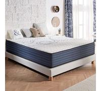 Naturalex - Materasso Memory 160x200 cm Matrimoniale Modello Perfect Dream - Alto 32 cm - Anallergico Antiacaro - Alleviamento Punti di Pressione 7 Zone - Lattice Blue