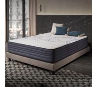 Naturalex - Materasso Piazza e Mezza 120x190 cm - Altezza 30 cm - Perfectsleep - Schiuma Memory HR, Blue Latex, Ergonomico, Solido, Ipoallergenico - Lato Invernale ed Estivo