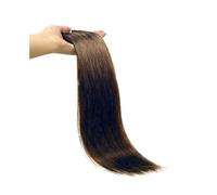 Naturali Extension for capelli con clip, senza cuciture, 8 pezzi, veri capelli umani, capelli naturali, doppia trama liscia Extension Capelli(4,14inches)
