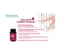 Naturalisse Sollievo Gambe Pesanti integratore alimentare (60cps)