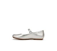 Naturalizer Maxwell - MJ Mary Jane Flat Walking Shoes for all-Day Comfort, Argento, 38 EU